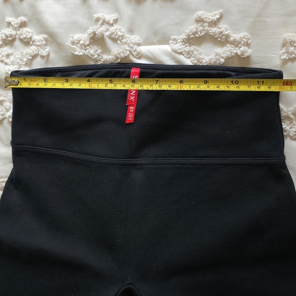 Nwot SPANX PONTE ANKLE LEGGINGS CLASSIC BLACK 20264R SIZE XS TP - Picture 7 of 12